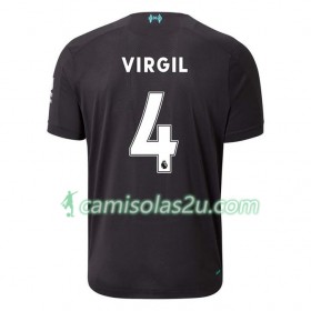Camisolas de Futebol Liverpool Virgil van Dijk 4 Equipamento 3ª 2019/20 Manga Curta